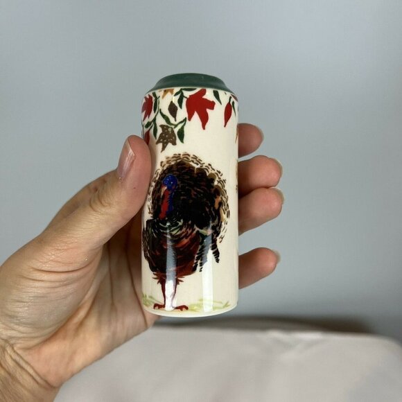 Anthropologie Thanksgiving Salt & Pepper Shakers Inslee Fariss Autumn's Bounty - Picture 11 of 12